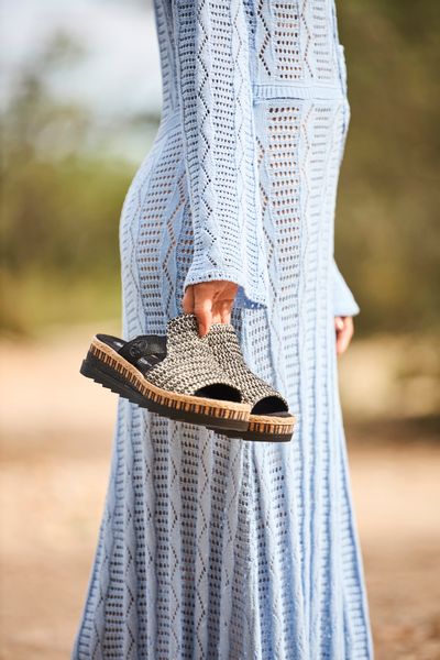 Rieker Keilpantolette Sommerschuh, Strandschuh, Urlaubschuh, Plateau, günstig online kaufen