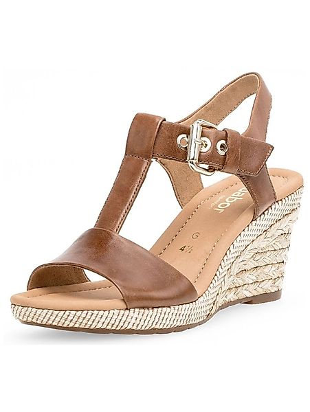 Gabor Sandalen Leder Keilsandalette günstig online kaufen