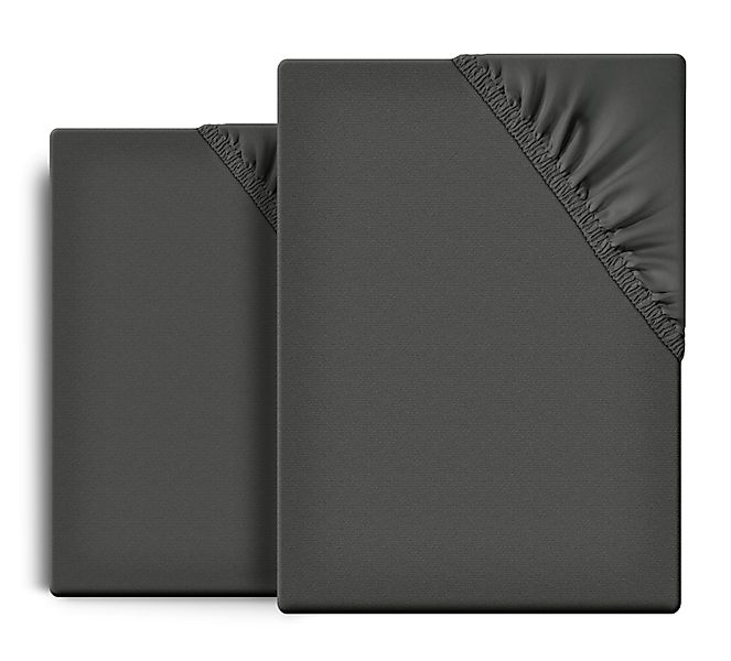Beautex Spannbettlaken 2er Set Spannbetttuch Bettlaken günstig online kaufen