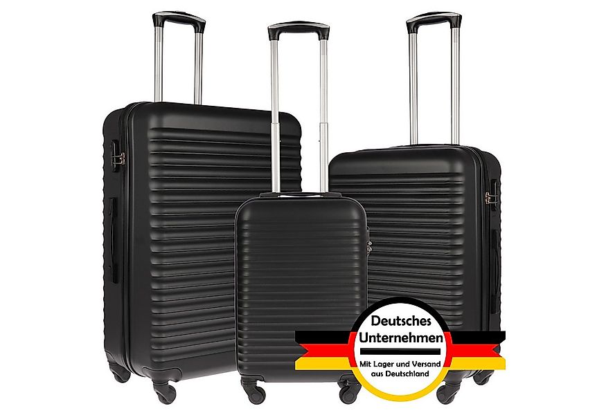 Weissmantel Kofferset Koffer 3er Set Kofferset Hartschalenkoffer Koffer Set günstig online kaufen