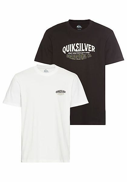 Quiksilver T-Shirt "RUGGED SHORT SLEEVE TEE PACK YM" Packung, 2er-Pack, 2 S günstig online kaufen