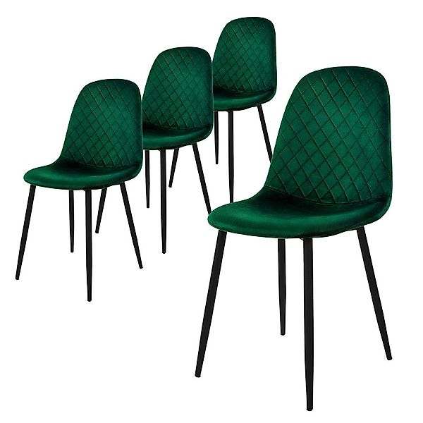 ML-DESIGN Stuhl Esszimmerstuhl mit Rückenlehne, Polsterstuhl günstig online kaufen