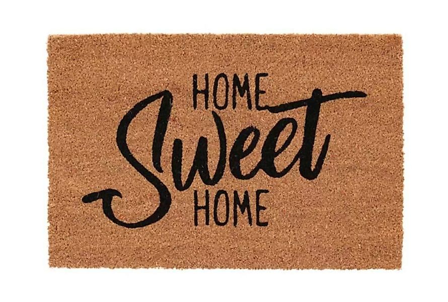 Fußmatte Home Sweet Home Kokos Fussmatte Fußabtreter 40x60cm günstig online kaufen