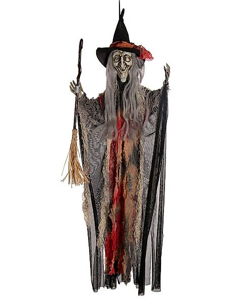 Horror-Shop Dekoobjekt Klassische Märchenhexe als Halloween Hängefigur 70 günstig online kaufen