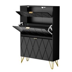 UEV Schuhschrank mit 2 Klappen Schuhregal günstig online kaufen