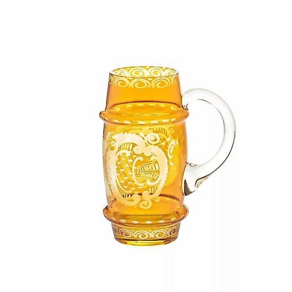 Bierkrug Yellow Queen 400ml günstig online kaufen