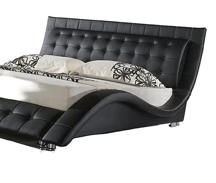 JVmoebel Bett Betten Doppel Modernes Ehe 180x200 Moderne Neu Design Leder B günstig online kaufen