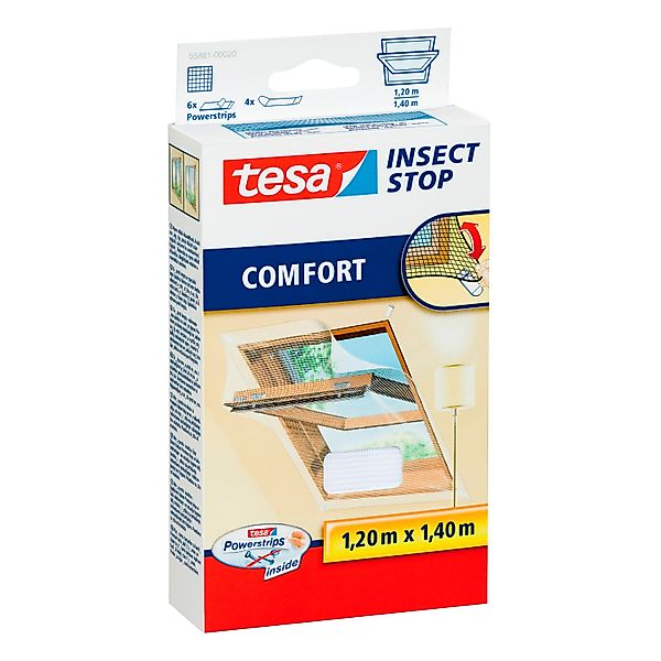 tesa Fliegengitter-Gewebe Insect Stop Comfort Fliegengitter günstig online kaufen