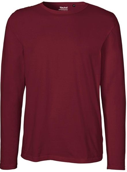 Neutral Langarmshirt Neutral Bio-Herren-Langarmshirt mit Rundhalsaussch günstig online kaufen