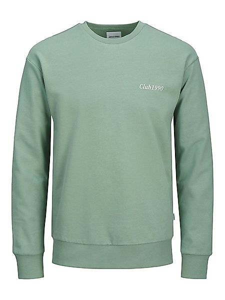 Jack & Jones Sweatshirt Pullover mit Rundhals, Logo Front & Rücken JJEBRADL günstig online kaufen