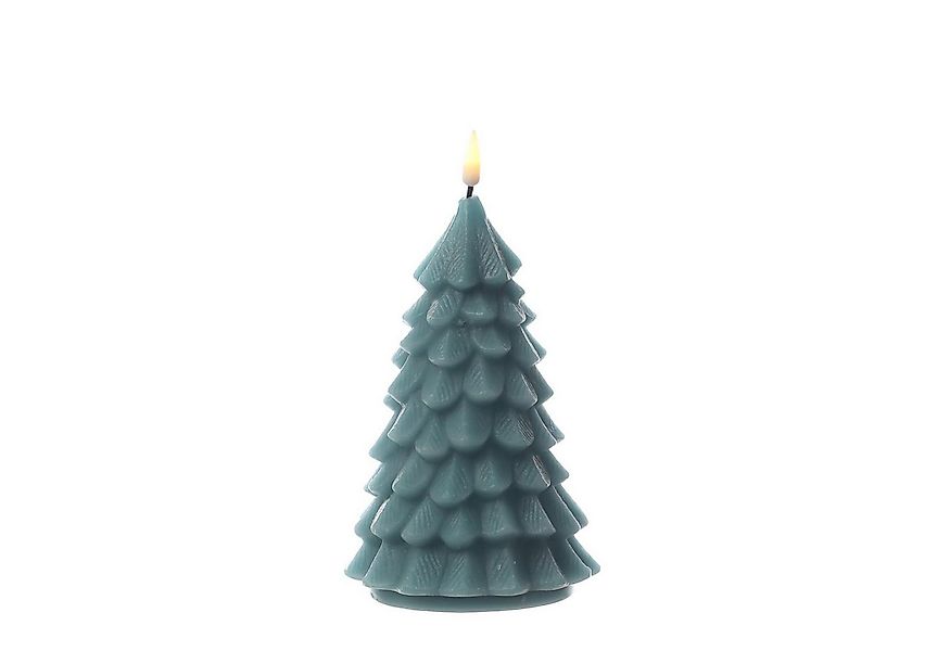 Deluxe Homeart LED-Kerze Tannenbaum Weihnachtsbaum Deluxe Echtwachs flacker günstig online kaufen