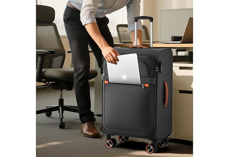 Verage Weichgepäck-Trolley Trier, Leicht Reisekoffer, Stoffkoffer, 4 Rollen günstig online kaufen