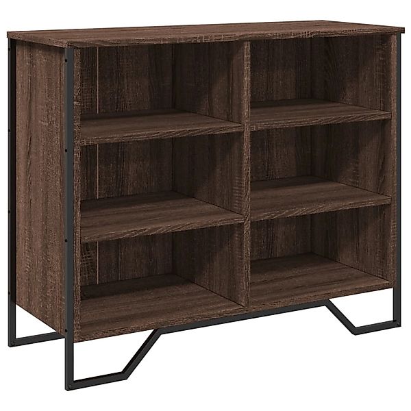 vidaXL Sideboard Braun Eichen-Optik 91x35,5x74,5 cm Holzwerkstoff 848553 günstig online kaufen