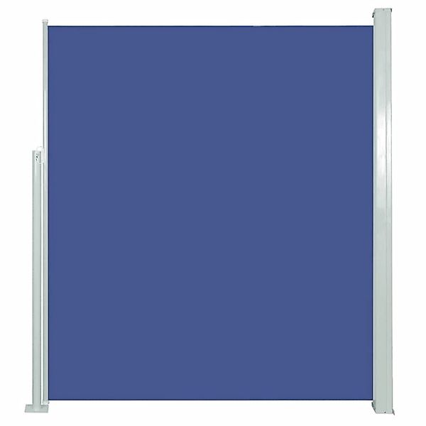 furnicato Ausziehbare Seitenmarkise 160x500 cm Blau günstig online kaufen