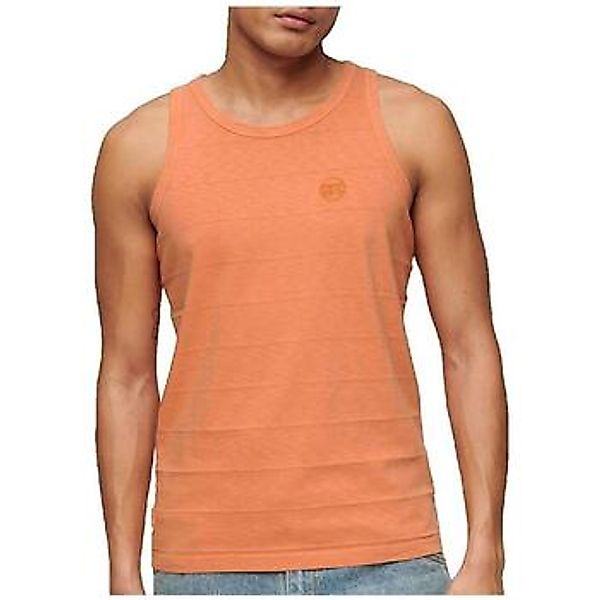Superdry  Tank Top Débardeur  Vintage Texture sans manches slim fit orange günstig online kaufen