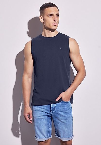 STREET ONE MEN Tanktop mit Rundhalsausschnitt günstig online kaufen