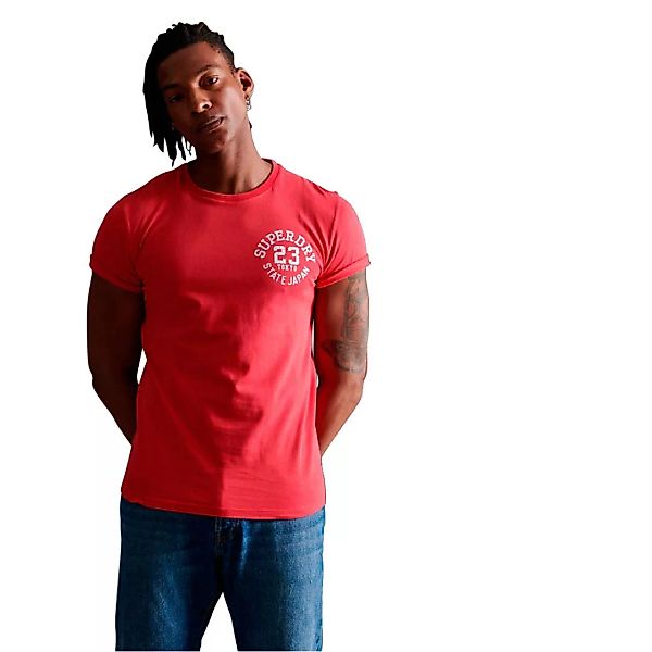 Superdry Superstate Kurzarm T-shirt XS Grapefruit günstig online kaufen