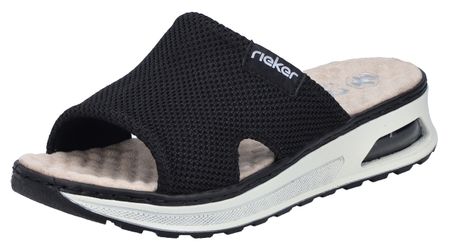 Rieker Pantolette Sommerschuh, Hausschuh, Schlappen, Keilabsatz, günstig online kaufen
