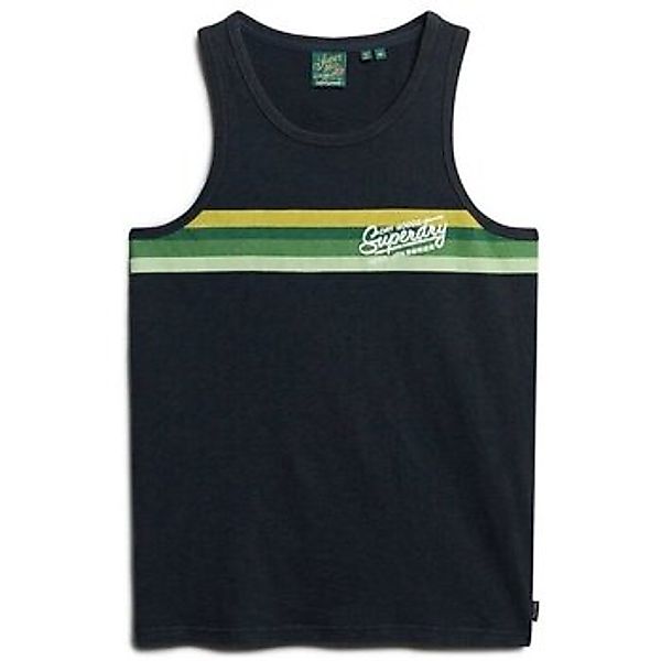 Superdry  Tank Top Débardeur à rayures avec logo  Cali günstig online kaufen