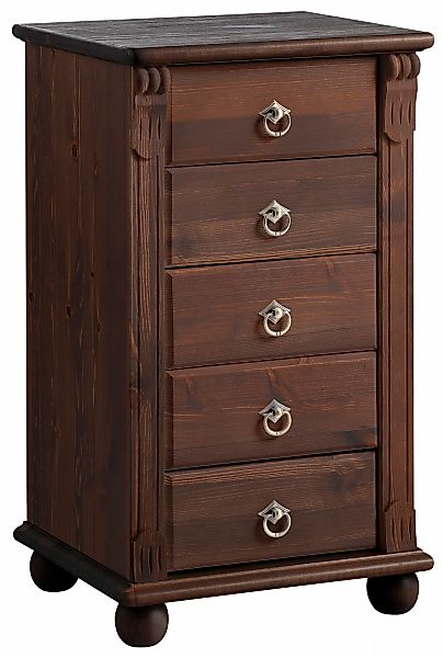 OTTO home Schubkastenkommode "Tessin" Schminkkommode mit Spiegel, aus massi günstig online kaufen