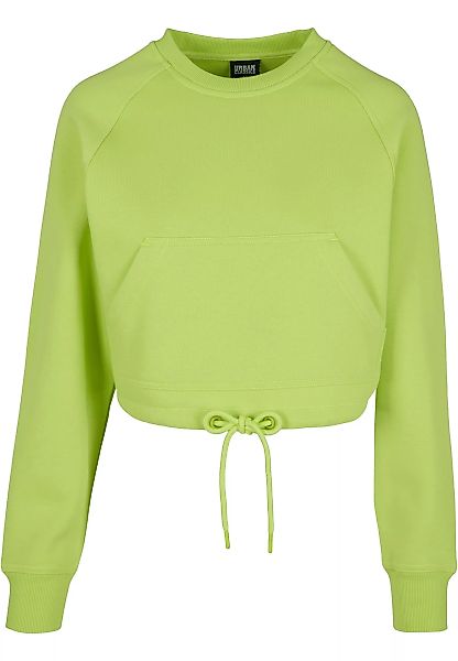 URBAN CLASSICS Sweatshirt Urban Classics Damen Ladies Oversized Short Ragla günstig online kaufen