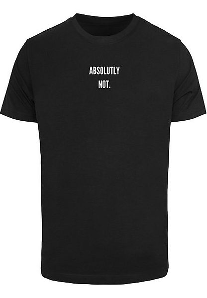 MisterTee T-Shirt MisterTee Herren Absolutely Not Tee (1-tlg) günstig online kaufen