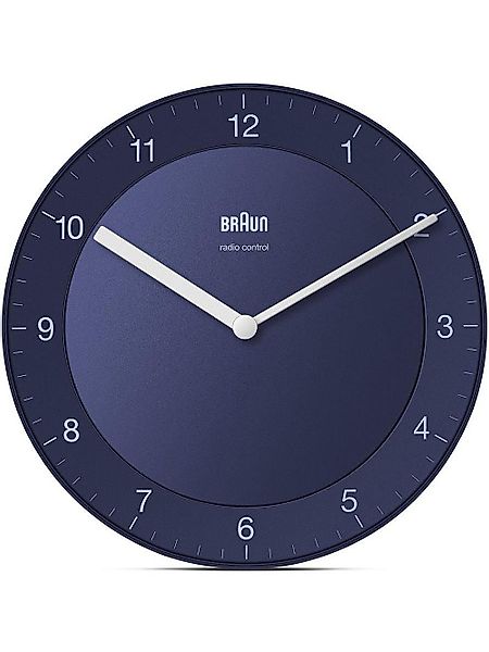 Braun Wanduhr Braun BC06BL-DCF Klassik Funkwanduhr günstig online kaufen