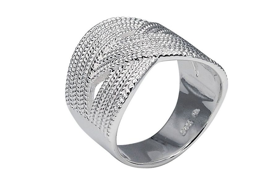 SILBERMOOS Silberring Feiner Flechtring, 925 Sterling Silber günstig online kaufen