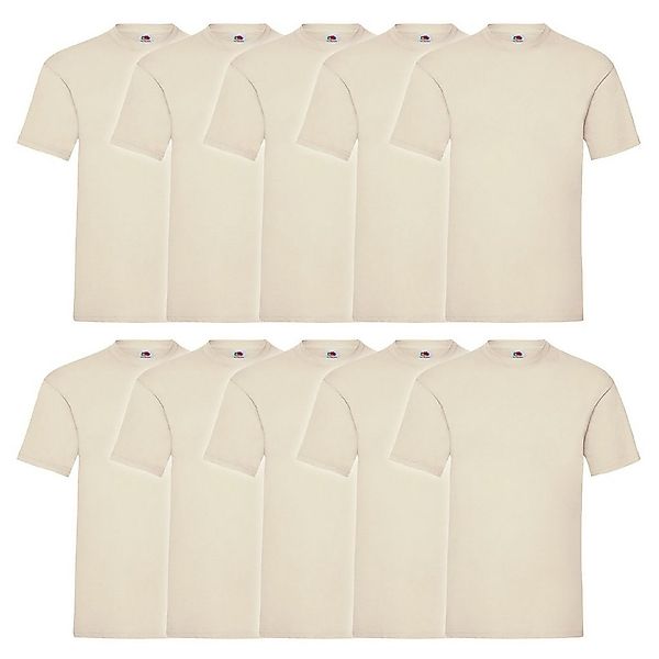 Fruit of the Loom Rundhalsshirt Fruit of the Loom Valueweight T 10er Pack günstig online kaufen