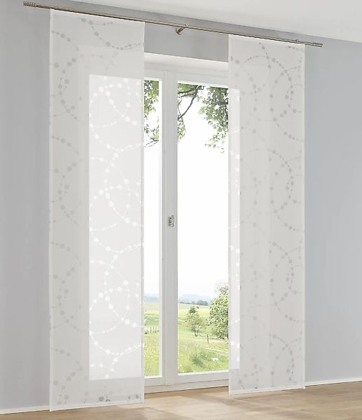 Kutti Schiebegardine "Cadena Schiebevorhang" Paneelwagen 1 Stk. tlg. Ausbre günstig online kaufen