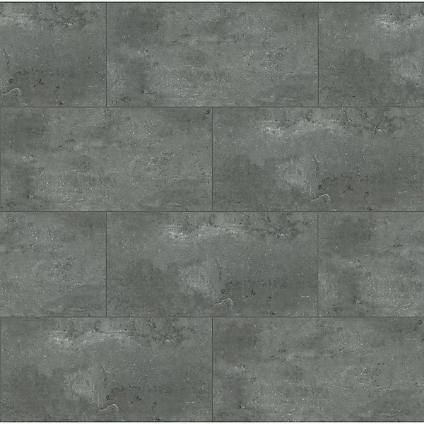 Decoflooring Klick-Vinylboden Fliese XL Grey Concrete dunkel grau günstig online kaufen