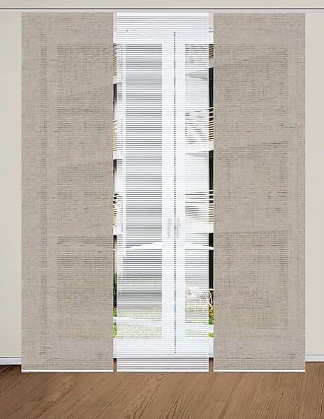 HOME in green Schiebegardine »ESTRA« Paneelwagen 3 Stk. tlg. SET DIGITALDRU günstig online kaufen