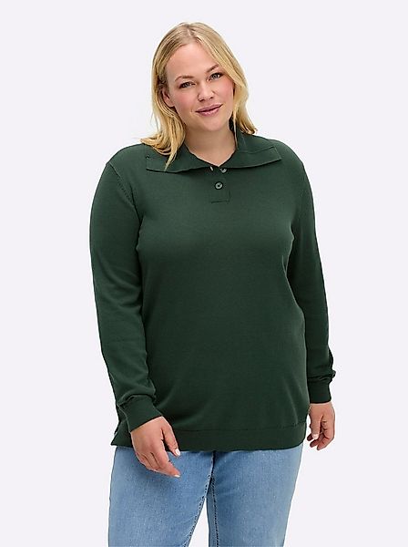 Sheego Strickpullover Pullover Langarm Jersey günstig online kaufen