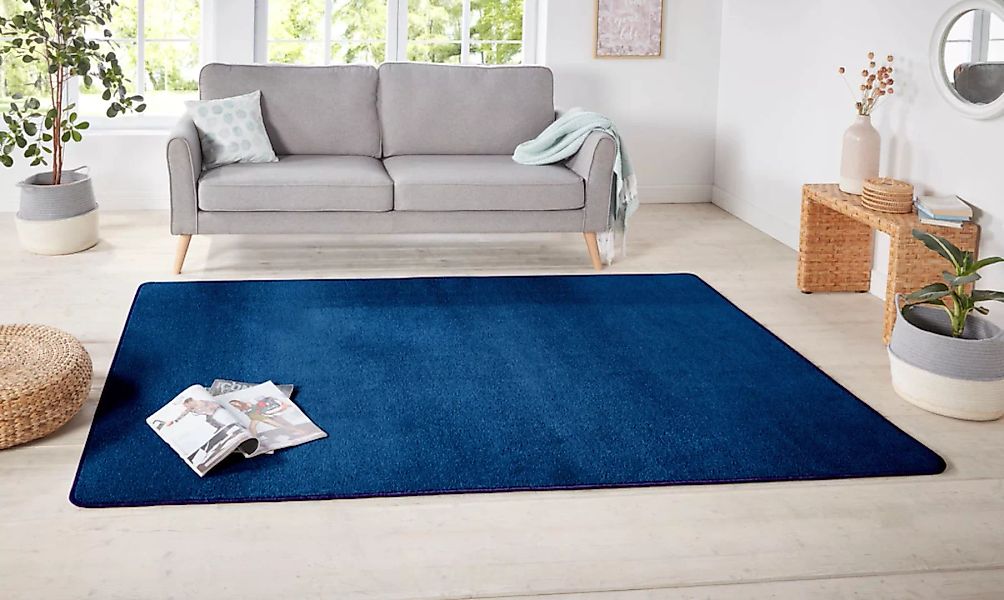 HANSE Home Teppich »Shashi«, rechteckig, Kurzflor, Unifarben, Teppich, Weic günstig online kaufen