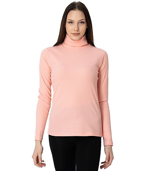 Mellice Rollkragenshirt Damen Langarm Shirt mit günstig online kaufen