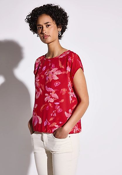 STREET ONE Kurzarmbluse, aus softer Viskose günstig online kaufen