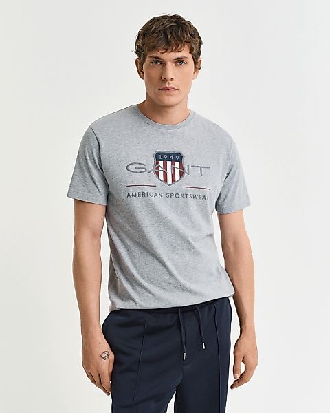 Gant T-Shirt "REG ARCHIVE SHIELD SS T-SHIRT", mit Logodruck auf der Brust günstig online kaufen
