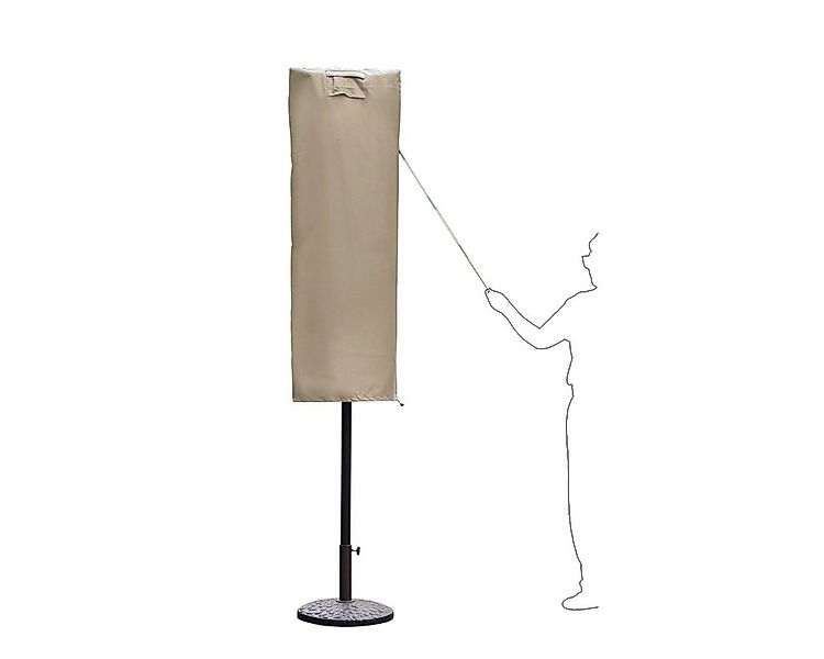 Sekey Sonnenschirm-Schutzhülle für Doppelsonnenschirm Schutzhülle Terrassen günstig online kaufen