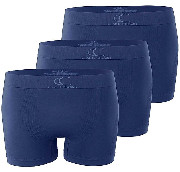 Clark Crown® Boxershorts Seamless (3-St) weiche Microfaser-Qualität günstig online kaufen
