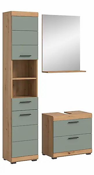 INOSIGN Badmöbel-Set »Siena, 3 teilig, bestehend aus:«, (Set), Hochschrank, günstig online kaufen