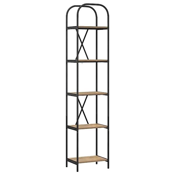 vidaXL Bücherregal Artisan-Eiche 40 x 30 x 183 cm Holzwerkstoff 879874 günstig online kaufen