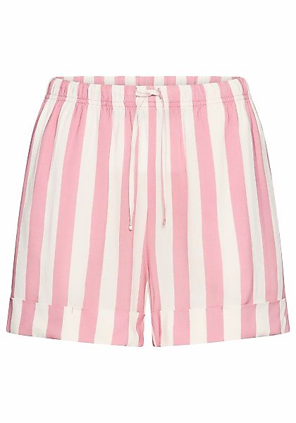 s.Oliver Schlafshorts, Fixierter Aufschlag am Saum günstig online kaufen