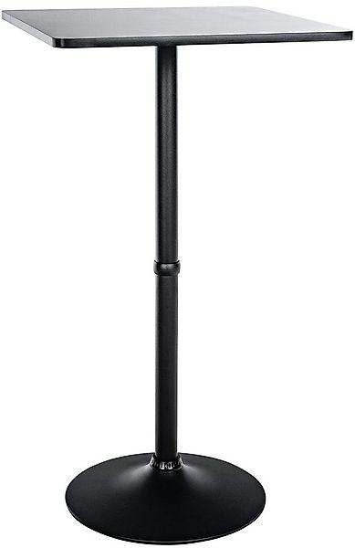 CLP Bartisch Stehtisch eckig, mit Holz-Tischplatte & Metall-Gestell günstig online kaufen