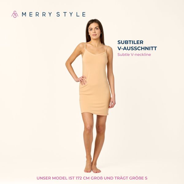 Merry Style Unterkleid Damen kurz Viskose günstig online kaufen
