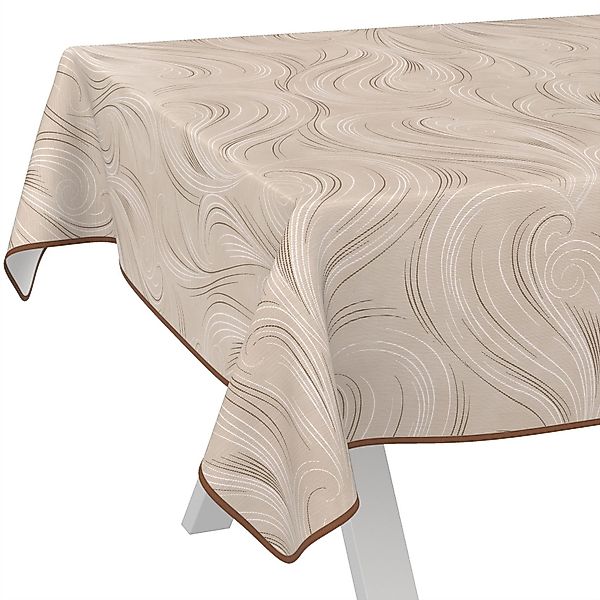ANRO Tischdecke Wachstuch abwaschbar Abstrakt Tischwäsche günstig online kaufen