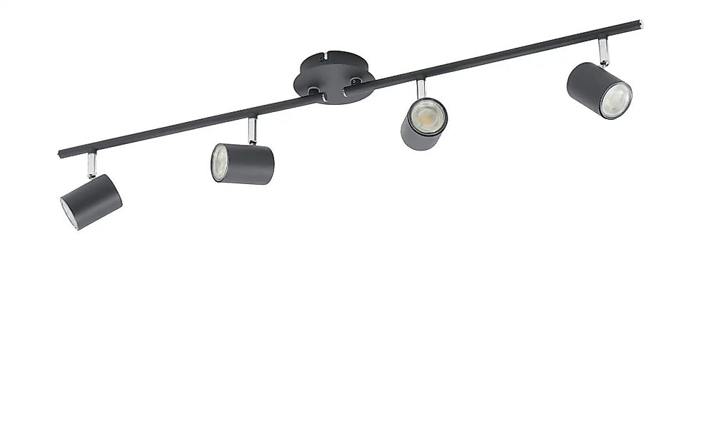 Paul Neuhaus Deckenstrahler   4-flammig  schwarz   ¦ schwarz ¦ Maße (cm): B günstig online kaufen