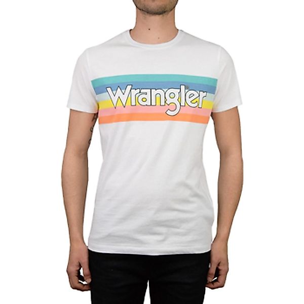 Wrangler  T-Shirt T-shirt  summer logo tee günstig online kaufen