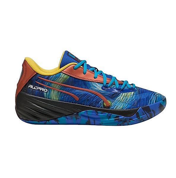 PUMA Hallen-Indoorschuhe All-Pro Nitro Dylan Exhibit (Basketball) blau/bunt günstig online kaufen