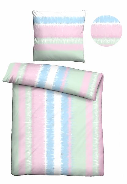 Castell - Markenbettwäsche Bettwäsche "0561120" 2 Stk. tlg. feiner Glanz+we günstig online kaufen