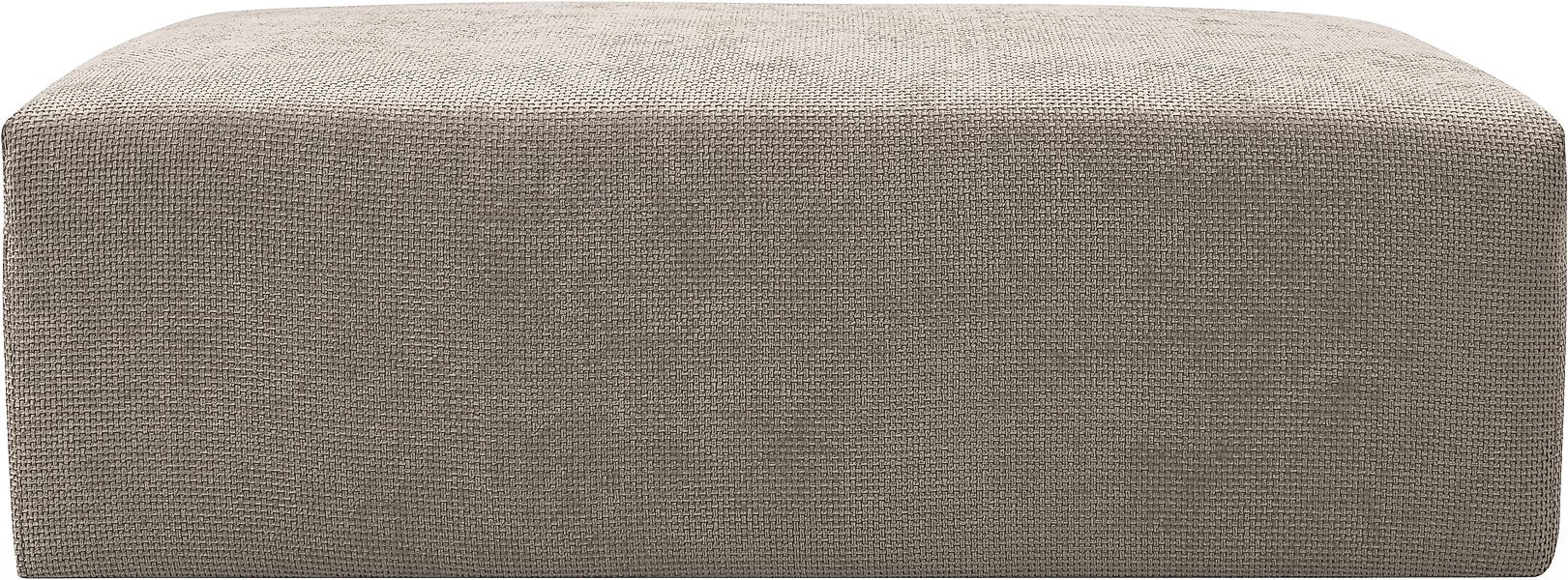 WERK2 Polsterhocker "Zeus-XL", Curvy Trend Hocker mit urbaner Optik günstig online kaufen